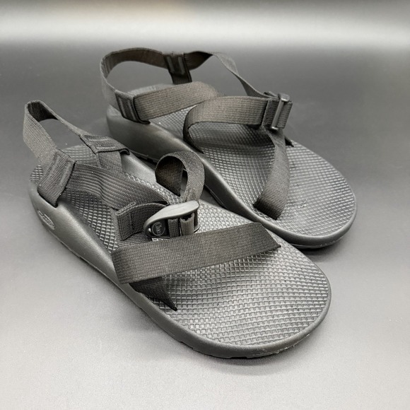 Chaco Z1 Classic Mens Sandals Size 12 Black Vibram Sole Hiking Water Shoes